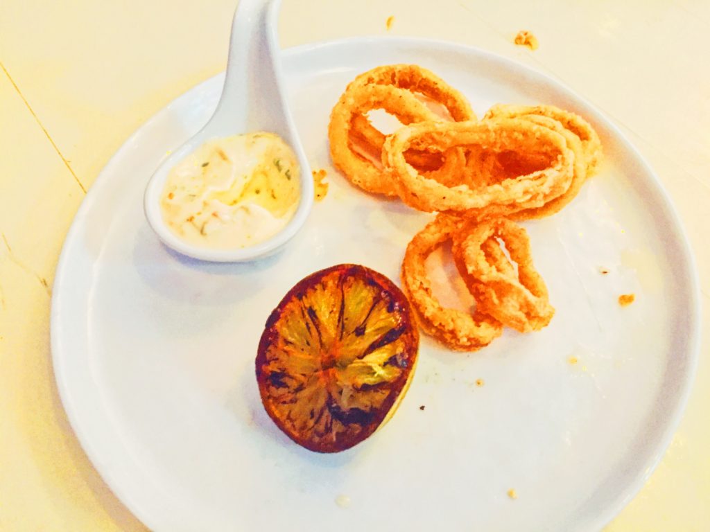 What's it like to eat squid rings at New Moon Tapas, Clifton, Bristol